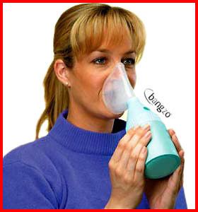 breathe easy steam inhaler congestion a blocked nose time left