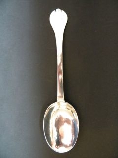 Jonathan Bradley William III Solid Sterling Silver Trefid Spoon London 