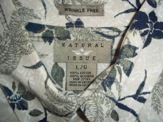 Mens Natural Issue shirt size L in good condition