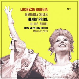 Beverly Sills Lucrezia Borgia New York 03 31 1976