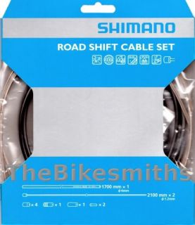   7900 PTFE Shift Cable & Housing BLACK Set Gear Kit Road Bike MTB