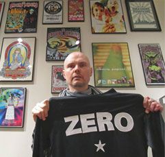EMI Music Billy Corgan Limited Edition Zero“ Shirt