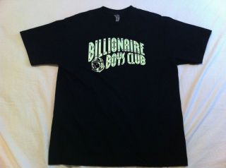 VNDS XL Black Billionaire Boys Club Glow in the Dark Classic Neon Logo 