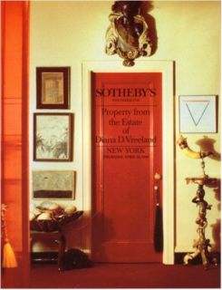 Sothebys Auction Catalog Property Diana Vreeland Estate