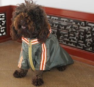 Dog Clothes Pet Raincoats for Small Large Big Dog with Luminous Belt 3 