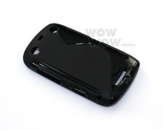   Gel Soft Case Cover s Line Wave for Blackberry Curve Touch 9380