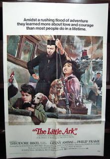 The Little Ark Bikel 1973 Original Poster Philip Frame