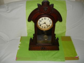 Antique William L Gilbert ‘Parisian” Model Clock 1870’s 1880S 