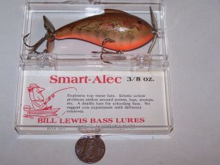 Bill Lewis Bass Lures Smart Alec Super Natural Shrimp