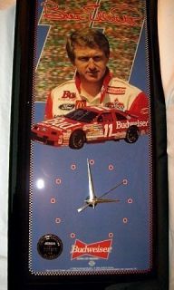 Jebco Bill Elliott 11 Budweiser 1993 Ford Wall Clock