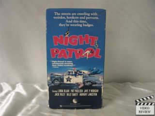 Night Patrol VHS Linda Blair Pat Paulsen Billy Barty