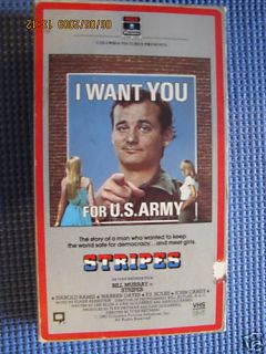 Stripes VHS 1997 Closed Captioned Bill Murray 043396602212
