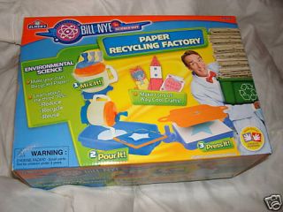 New Bill Nye Paper Recycling Factory Paper Making Kit