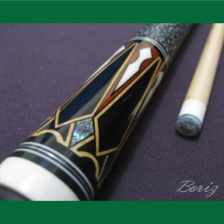 Boriz Snake Cue Billiards Lux Original Inlays Skin NW Custom Inlaids 