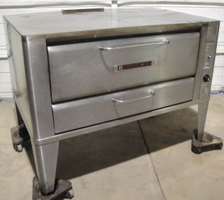 Blodgett 951s Deck Oven Gas Pizza Baking and Roasting Oven Commercial 