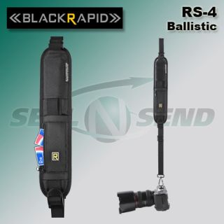 BlackRapid RS 4 Classic Ballistic Sling DSLR Camera Strap Black Rapid 