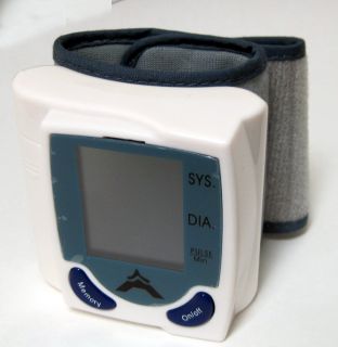 New Digital Wrist Blood Pressure Monitor Heart Beat Meter