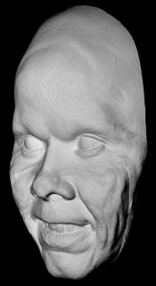 Linda Blair RARE Exorcist Test Make Up White Life Mask