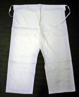 BJJ PANTS Gi Pants Jiu Jitsu Brazilian Size A2   WHITE