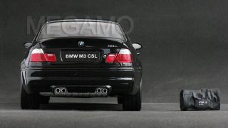 18 Kyosho BMW E46 M3 CSL Black BBs Rim with Bag