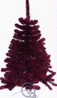 3ft University of Louisville Red and Black Christmas Tree