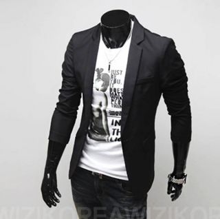 Mens Casual Top Design Slim Fit Blazers Coats Suits Jackets Tops XS s 