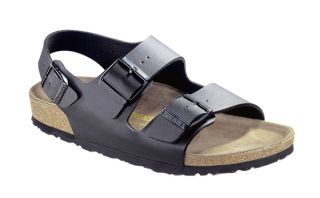 Birkenstock Milano Black Birkoflor Sandals Narrow New All Sizes 034791 