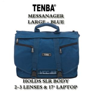 Tenba Messenger Bag SLR Camera Laptop Case Large Blue