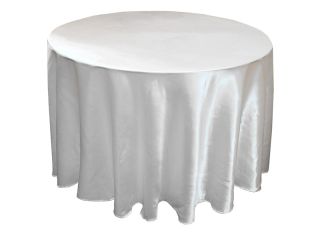 90 Satin Round Tablecloths Wedding Table Linens Decor