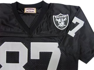 Dave Casper #87 Oakland Raiders Black Sewn Throwback Mens Size Jersey