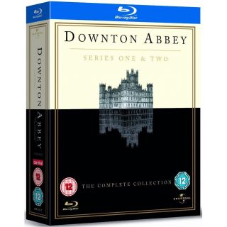 Downton Abbey Series One Two Blu Ray 5 Disc Set Uncut UK Edition 1 2 