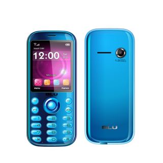 Brand New Blu Electro T610 Blue Dual Sim Unlocked GSM Quadband Bar 