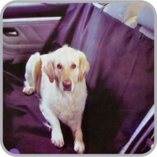Car Rear Back Dog Pet Seat Cover Protector Black Plastic Sheet