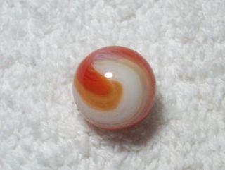  Marbles Akro Red Yellow Popeye Mint