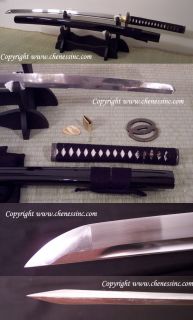 Cheness 9260 Spring Steel Iaido Sword Tenchi with Bo Hi