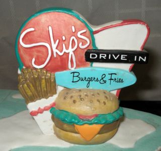 Skips Drive in 50s Car Hop Collectible