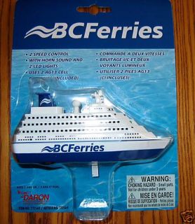British Columbia SHIP Model 2 Speeds Lights Minton Card