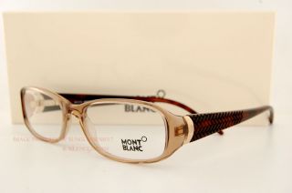 Brand New Mont Blanc Eyeglasses Frames 303 045 Light Brown Havana for 