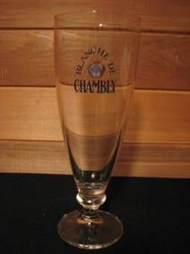 Unibroue Canadian Blanche de Chambly Flute Glass Beer