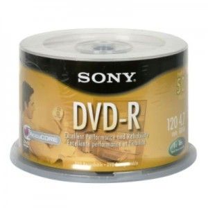 200 Blank Sony DVD R Discs All Made in Japan Taiyo