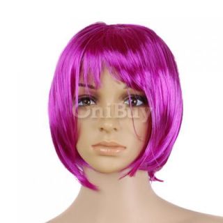 Gorgerous Bob Hair Wig Cosplay Party Halloween Costume