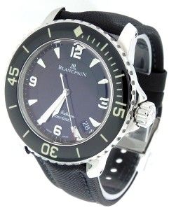 new men s blancpain fifty fathoms antimagnetic watch