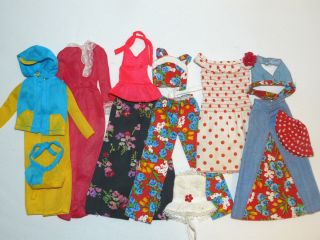 Vintage Barbie Clothing Lot Best Buy Fashions 1975 VGC! Matches With 