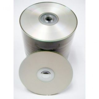   Silver Inkjet Hub Printable Blank CD R Disc Storage Media 700MB