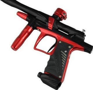 Bob Long 2012 G6R OLED Intimidator Paintball Gun Marker Black Red 