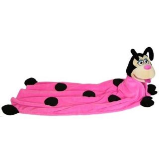 CuddleUppets PINK LADYBUG Blankets that are Puppets As Seen On TV 