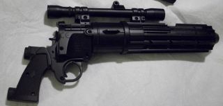 Boba Fett EE 3 carbine electronic blaster   Star Wars prop costume gun 