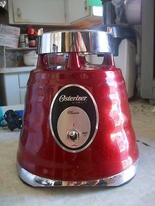  Osterizer Classic Blender Red Base Only