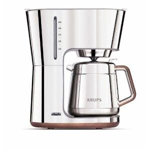 Krups KT600 Silver Art Collection 10 European Cup Coffee Maker