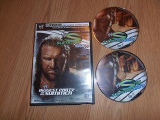 Summerslam 2007 WWE 2 DVD Blockbuster Exclusive
